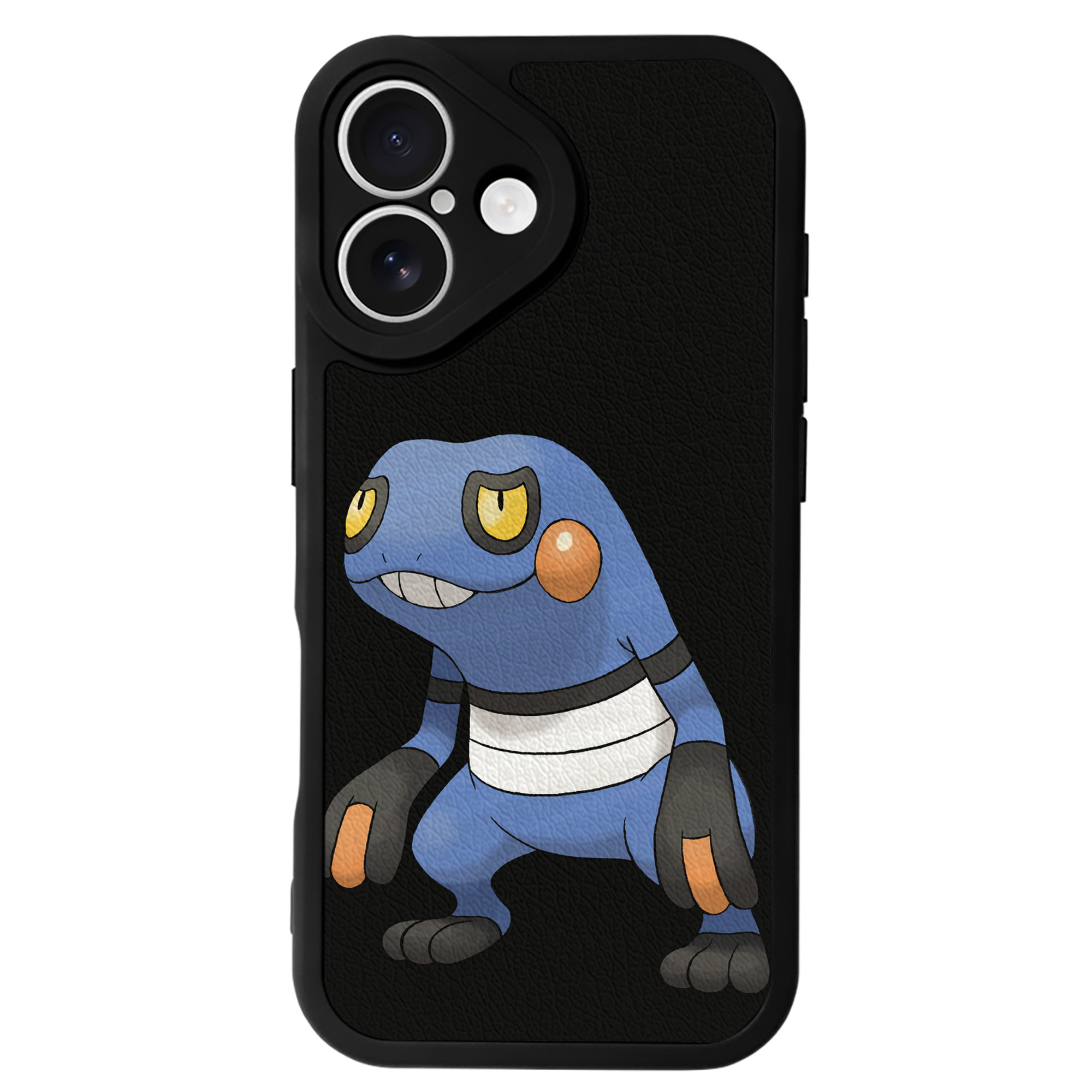 （画像用） ポケットモンスター Pokémon 【iPhone 16シリーズ対応】シリコンスマホケース（レザー調） 材質：シリコン
